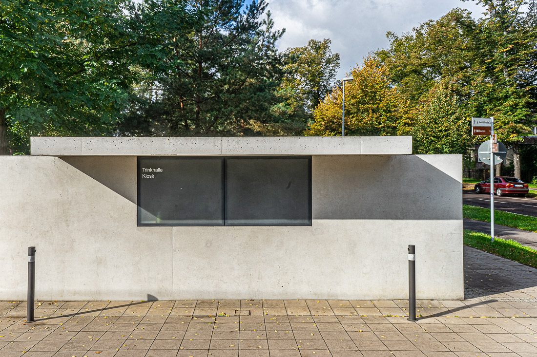 20 Kiosk ontworpen door Mies van der Rohe 