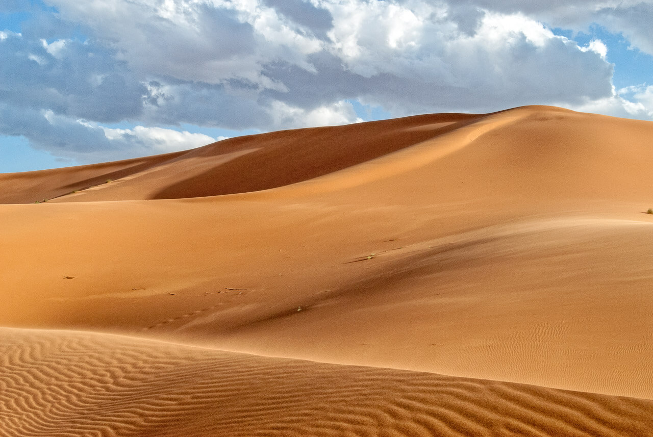 '7. Woestijn bij Erg Chebbi'. Fotografie Anton Staartjes