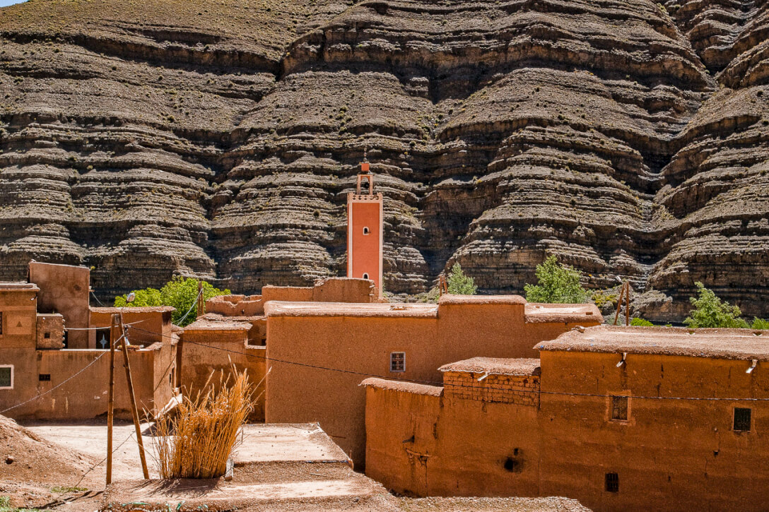 '8. Dorpje in Arlasgebergte, Marokko'. Fotografie Anton Staartjes